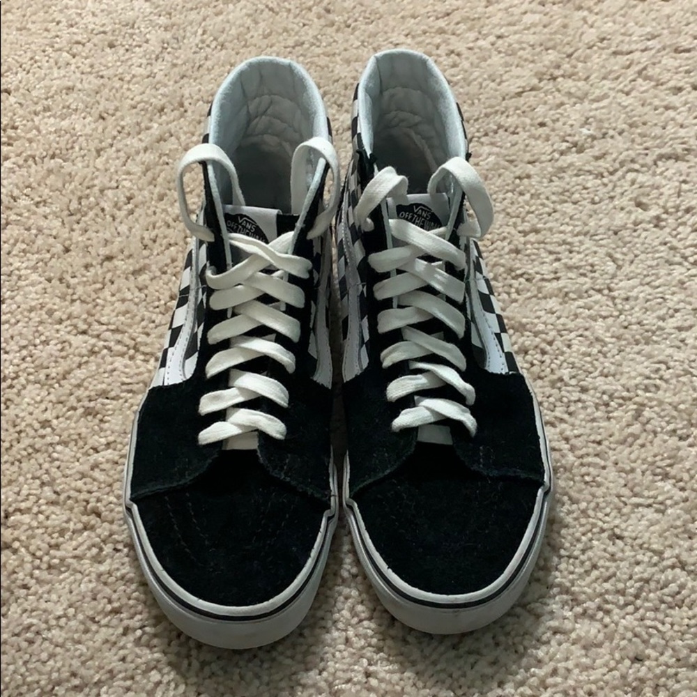 Vans Black Checkered SK8-HI